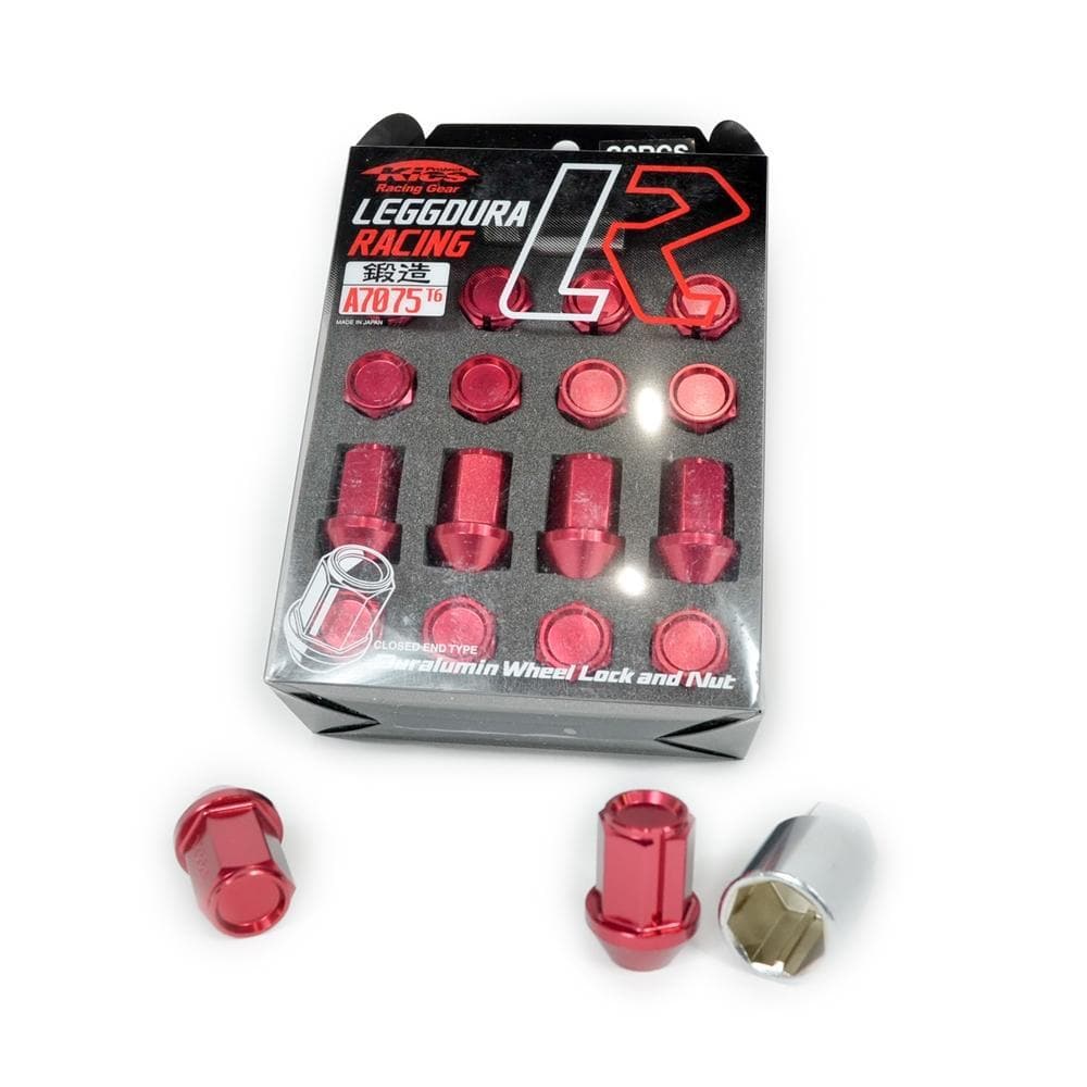 Tuercas Kics Leggdura Racing | Rojo 12x1.50