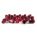 Kics Leggdura Racing Red Lug Nuts in M14x1.5