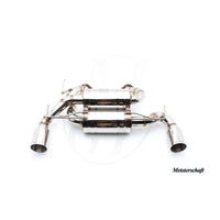 Meisterschaft Stainless GTS Ultimate Exhaust 2x130mm - Nissan 370Z NISMO 09-16