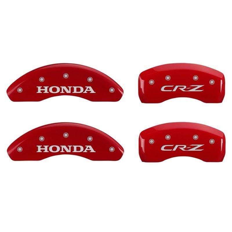 MGP Red Caliper Cover Set [Front: Honda / Rear: CR-Z - 11-16 Honda CR-Z