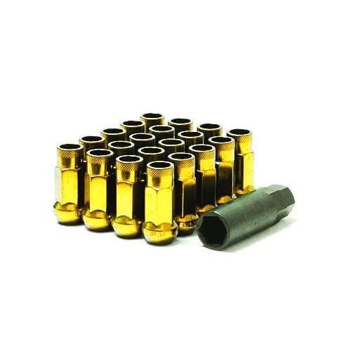 Muteki SR48 Open End Lug Nuts - Yellow Chrome