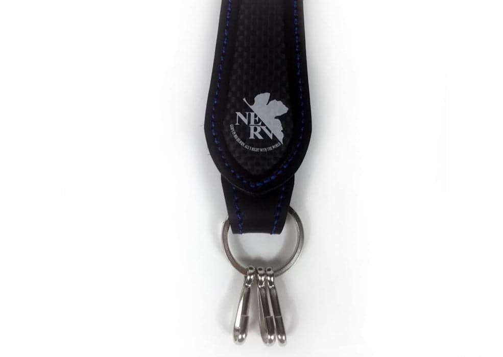 Neon Genesis Evangelion: NERV Belt Clip Leather Key Chain