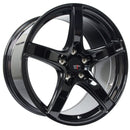 Option Lab R555 Gotham Black Wheel in 18x9.5 +38 5x114.3 (73.1mm)