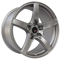 Rueda Option Lab R555 Noble Grey en 18x9,5 +38 5x114,3 (73,1 mm) 