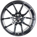 Option Lab R716 Gotham Black Wheel in 18x8.5 +40 5x100 (73.1mm)