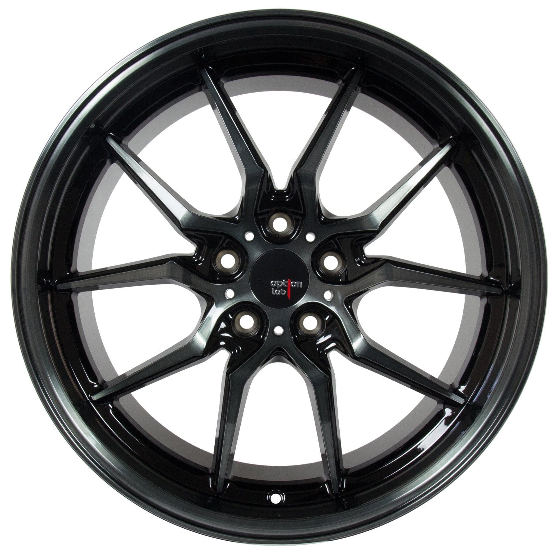 Rueda Option Lab S718 Apex Shadow en 19x9,5 +35 5x114,3 (73,1 mm) 