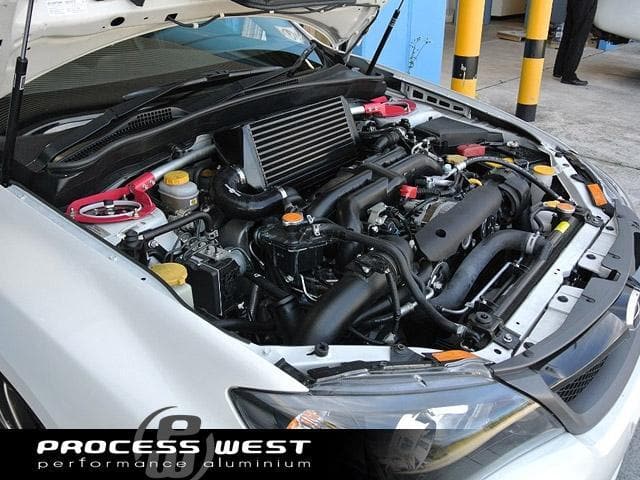 Process West Verticooler Black Top Mount Intercooler TMIC Subaru WRX 2008-2014