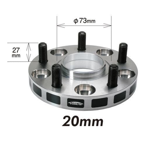 Project Kics 20 mm Wide Tread Spacers - Pitch: 12x1.25 / PCD: 5x114.3 / Bore: 66 mm