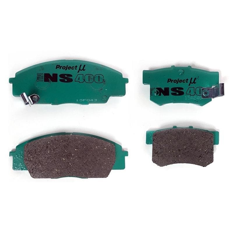 Project Mu NS400 Brake Pad Kit for the 2000-2009 Honda S2000