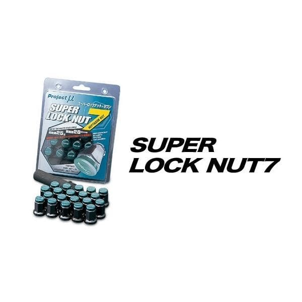 Project Mu Super Lock Nut7 Tuercas Gunmetal 12x1.50