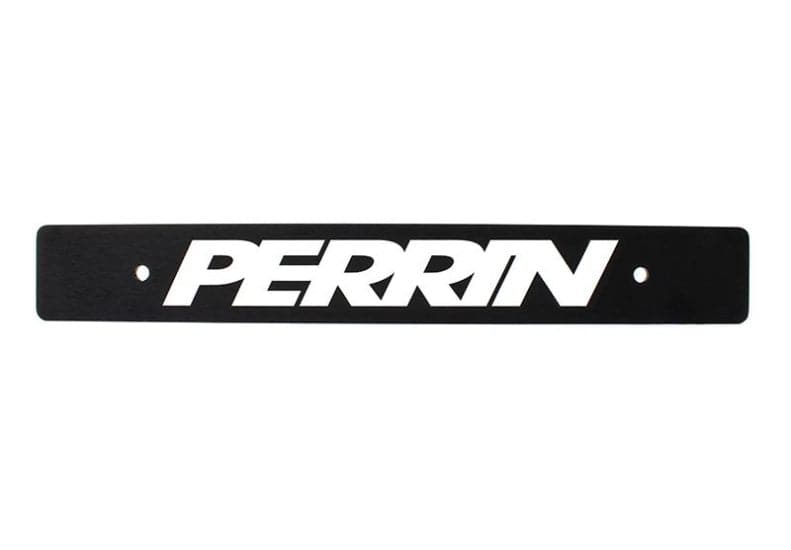 Perrin Black License Plate Delete for Subaru's (perPSP-BDY-112BK)