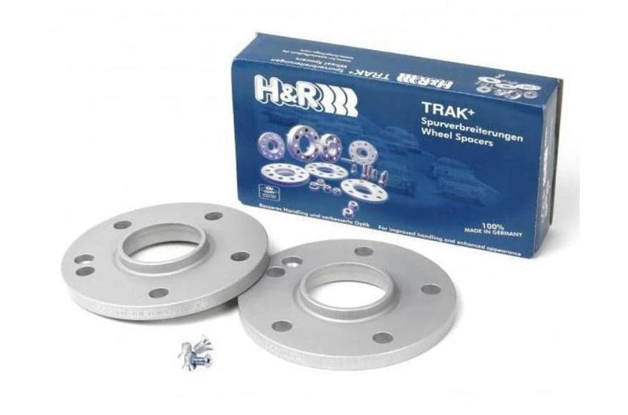 H&amp;R Trak+ Espaciadores de rueda DR de 13 mm, patrón 5x112, perno central de 66,5 mm, rosca 14x1,25 (hr2655664)