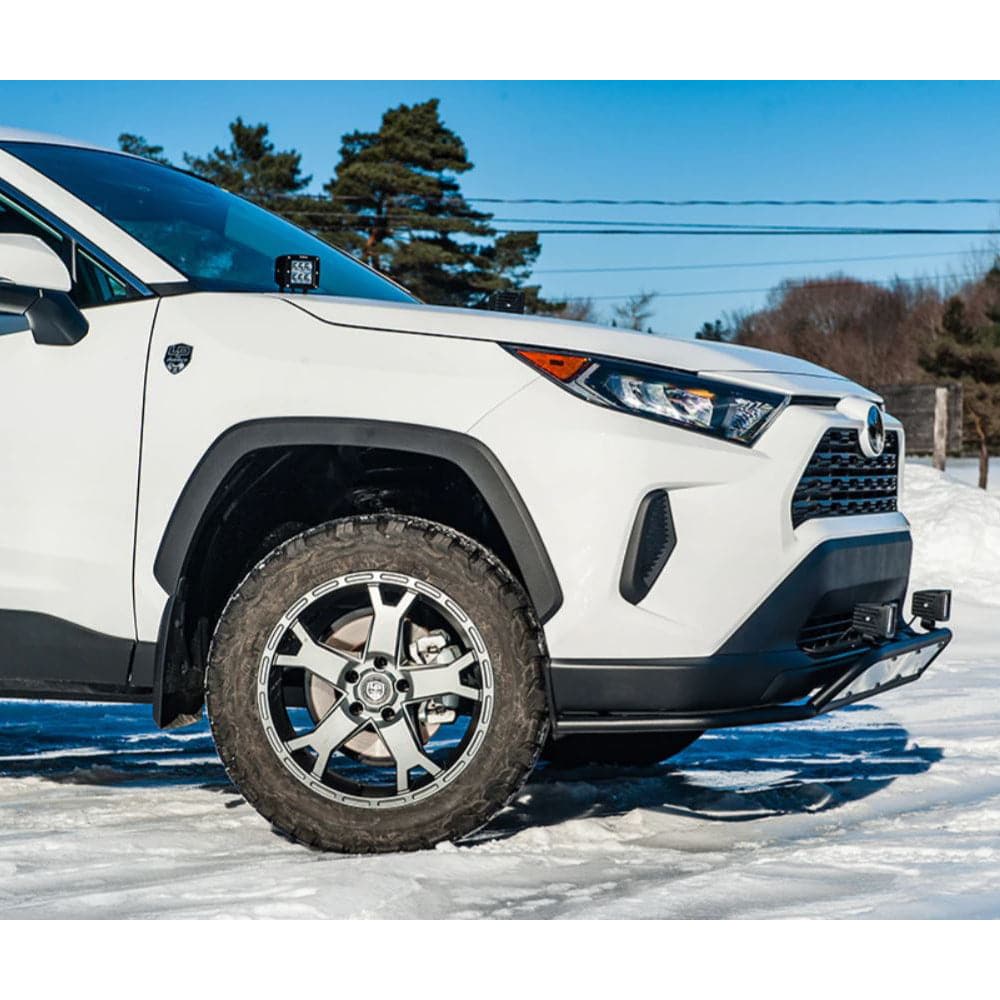 LP Aventure 2019+ Toyota RAV4 Hood Light Brackets - Bare (Pair)