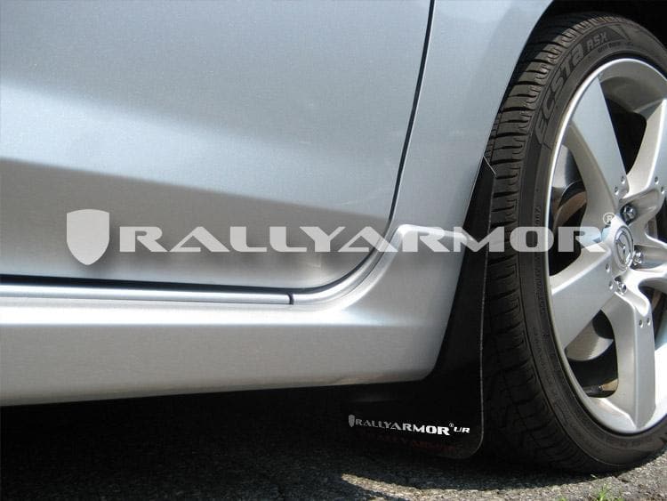 Rally Armor Guardabarros logo blanco - Mazda3/Speed ​​3 04-09