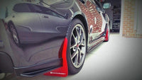 Rally Armor Red Mud Flap White Logo - 2015 Subaru WRX & STI