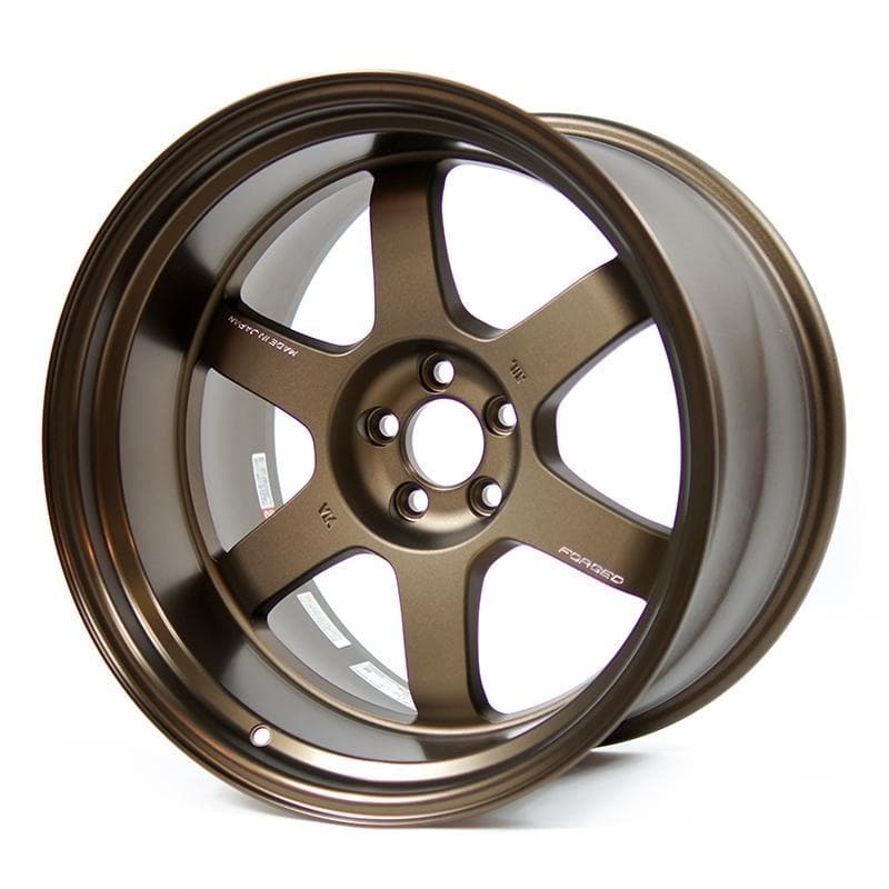 Rays Volk TE37V Mark II 18x11" 5x100 -7 offset - Bronze Set