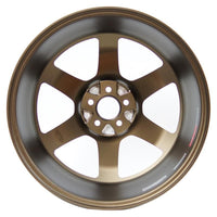 Rays Volk TE37V Mark II 18x11" 5x100 -7 offset - Bronze