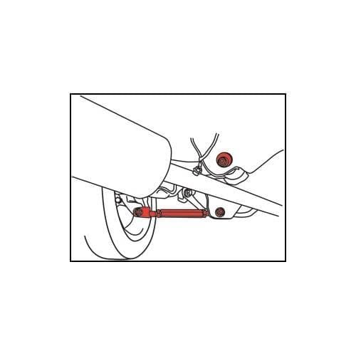 Kit de brazo de convergencia/puntera trasera SPC (x1) para 350Z 03-09