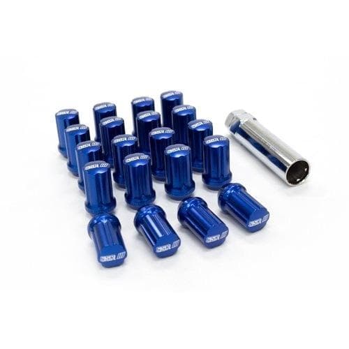 SSR GT Forged Lugnuts (20 piece Spline design) - 12x1.50 - Blue