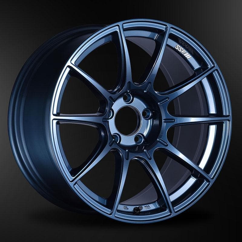 Rueda SSR GTX01 19x9.5” +38 5x120 - Azul Gunmetal