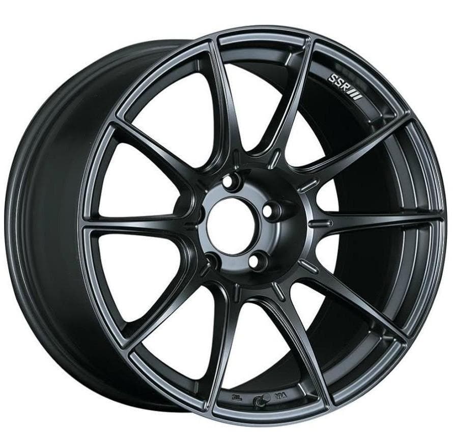 SSR GTX01 18x10.5 +22 5x114.3 in Flat Black