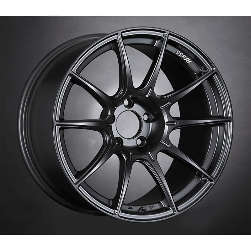 Rueda SSR GTX01 18x9.5 +15 5x114.3 Plana Negra