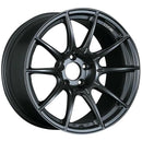 Rueda SSR GTX01 de 18x9,5" 5x114,3 +22 de desplazamiento en negro plano para Evolution 8 9 X | G35 | 350z | 370z