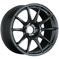 Rueda SSR GTX01 de 18x9,5" 5x114,3 +22 de desplazamiento en negro plano para Evolution 8 9 X | G35 | 350z | 370z