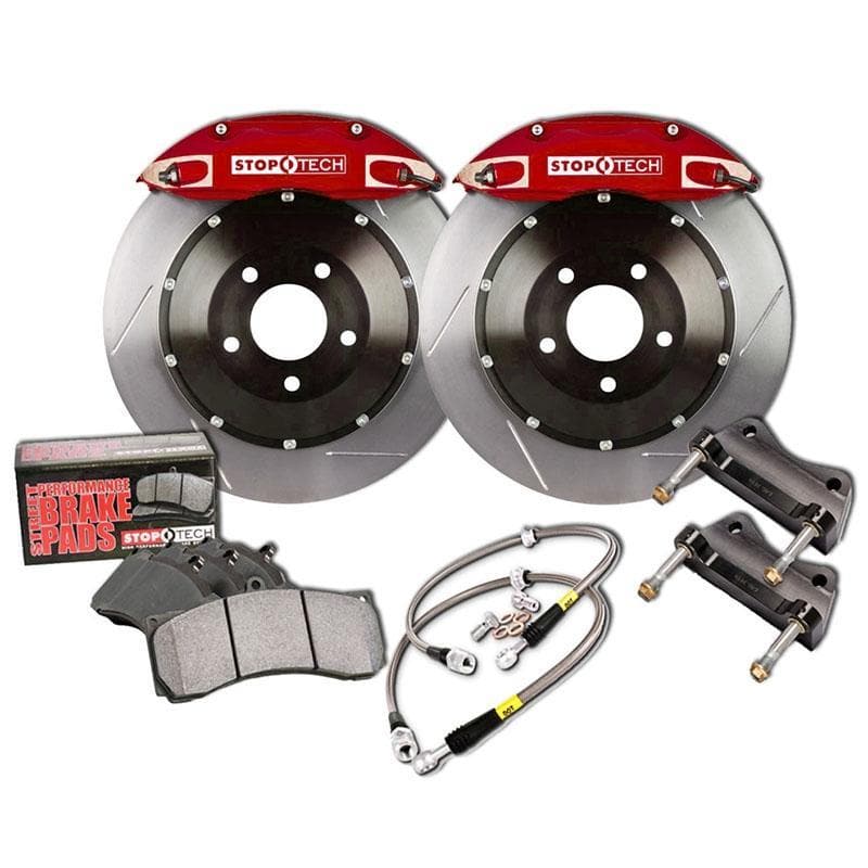 Kit de freno grande StopTech (solo delantero - pinzas rojas) - Honda S2000 (06-09)