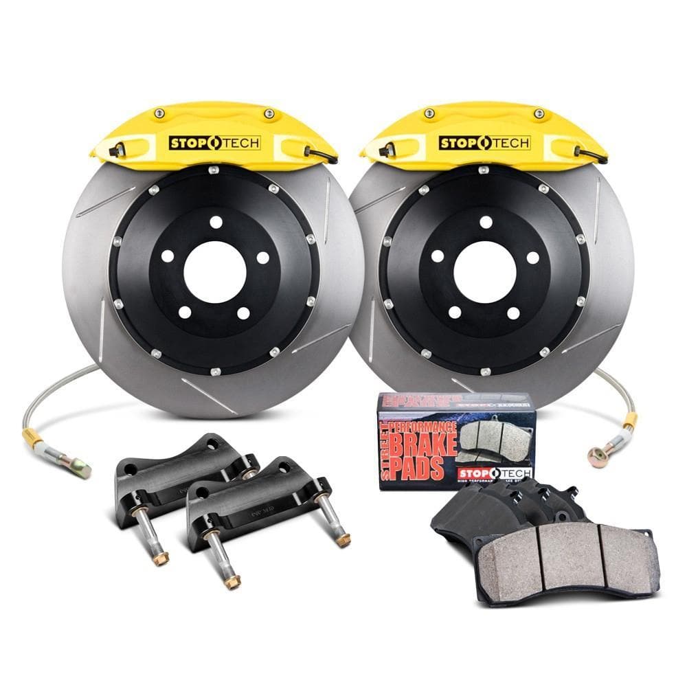 Kit de freno grande StopTech (solo delantero - pinzas amarillas) - Honda CR-Z