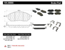 Pastillas de freno StopTech Posi Quiet (delanteras) - Nissan 370Z Base