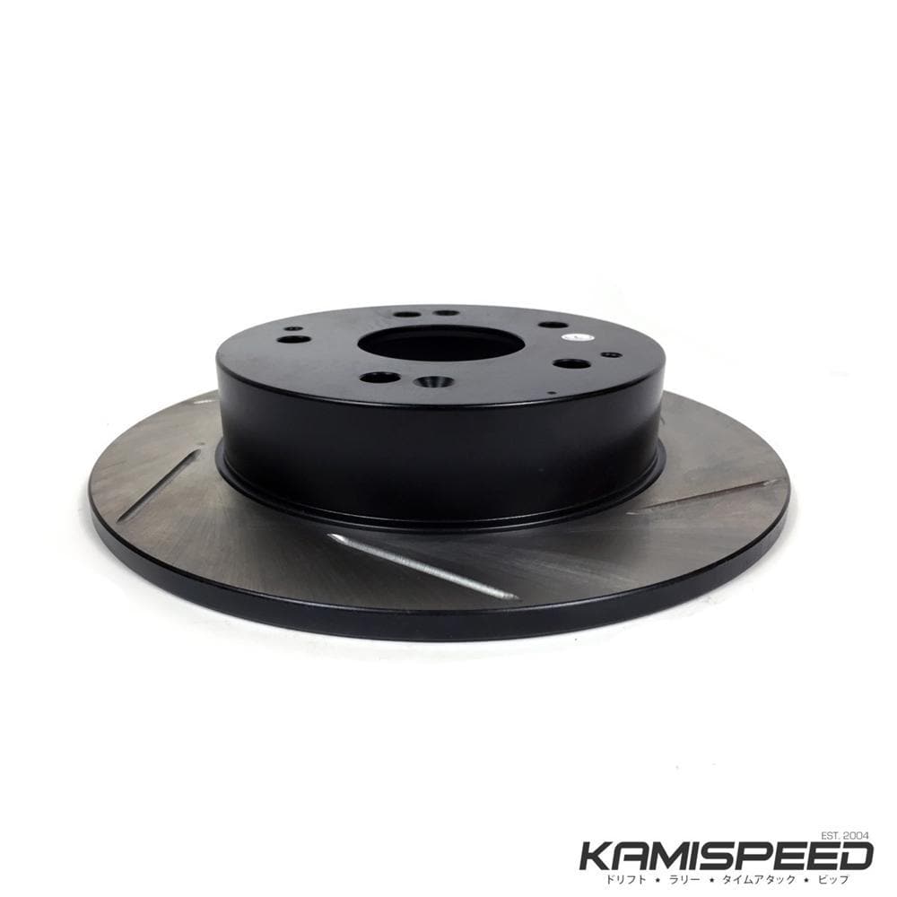 Rotor trasero izquierdo ranurado StopTech Power Slot SportStop - Acura Integra-R, RSX-S y Honda Civic Si