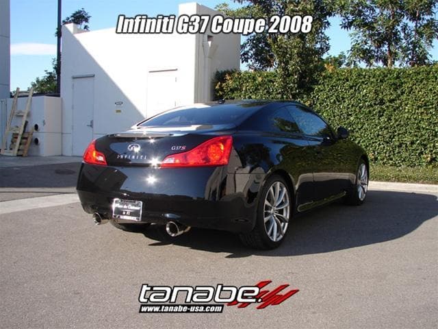 Tanabe Medalion Touring Cat-Back G37 Coupe 08-08 60mm-70mm