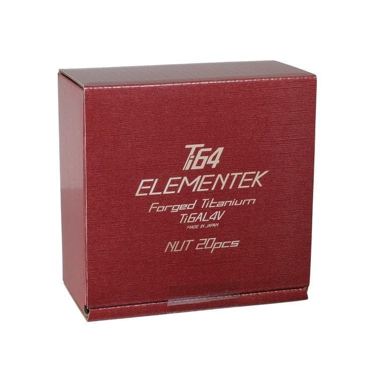 Ti64 Elementek Titanium Lug Nut Set for 12 x 1.50 application