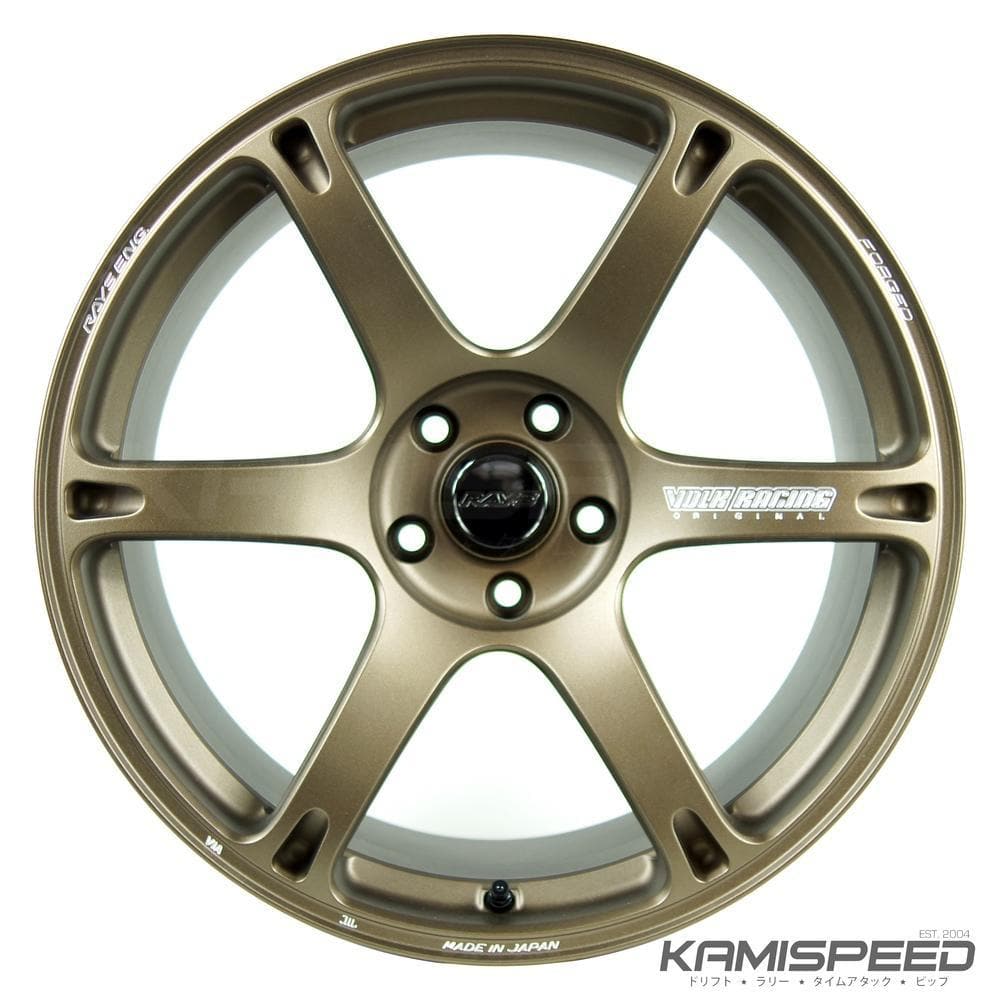 Volk Racing TE037 6061 19x10.5 +22 5-114.3 Blast Bronze