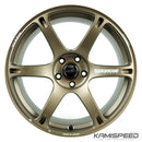 Volk Racing TE037 6061 18x9.5" +43 5x100 Bronce explosivo