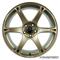 Volk Racing TE037 6061 18x9.5" +43 5x100 Blast Bronze