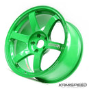 Volk Racing TE37 SAGA 18x9.5 +22 5x114.3 GT Green (Takata Green)