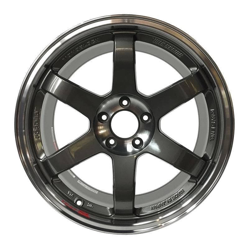 Volk Racing TE37 SL 18x9.5 +22 5x114.3 Pressed Graphite