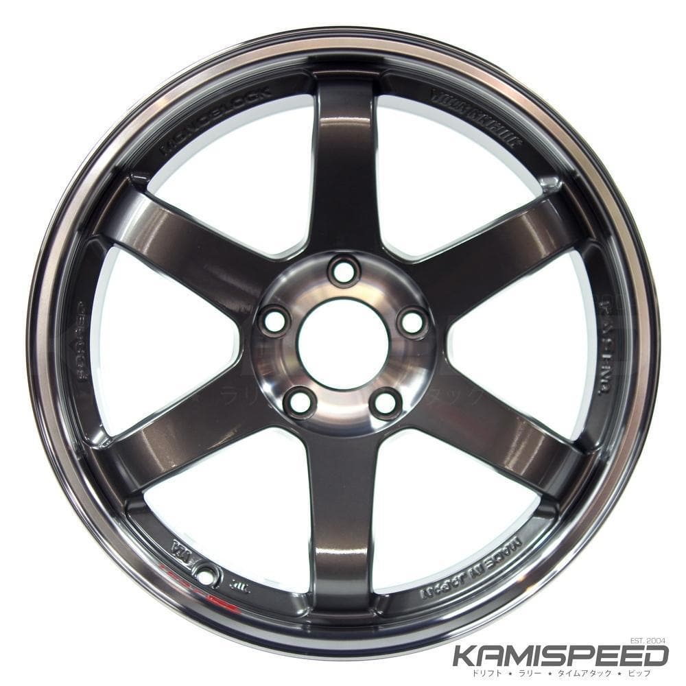 Rueda Volk Racing TE37SL 18x9.5 +35 5x114.3 en Grafito Prensado