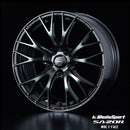 WedsSport SA-20R 18x9.5 +45 5x100 in WBC Finish